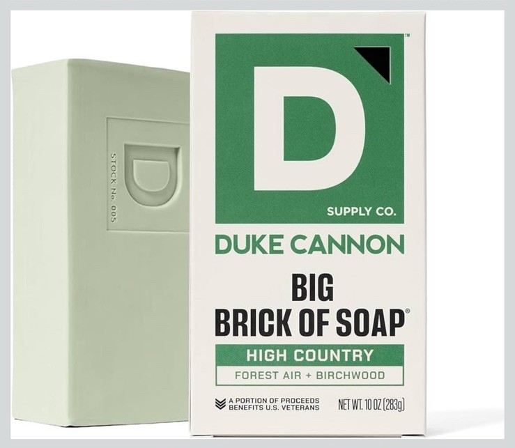 DUKE CANNON HIGH COUNTRY 10oz Big Ass Brick Of Soap