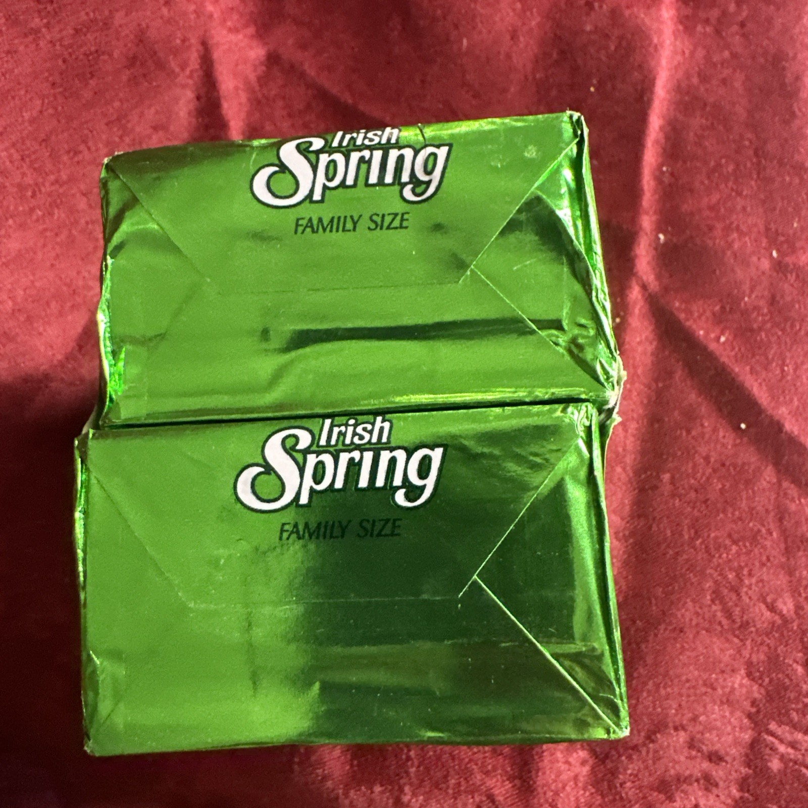 Irish Spring Family Size Bath Bars 7 0z Deodorant Soap Pack Of 2