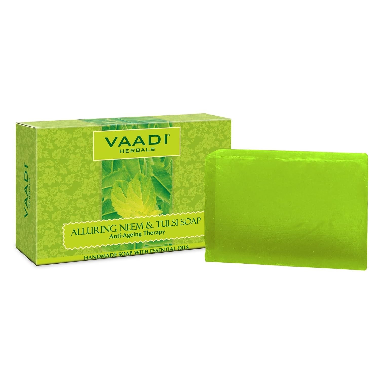 VAADI HERBALS Assorted Luxurious Handmade Soaps, 75 g, Pack of 12