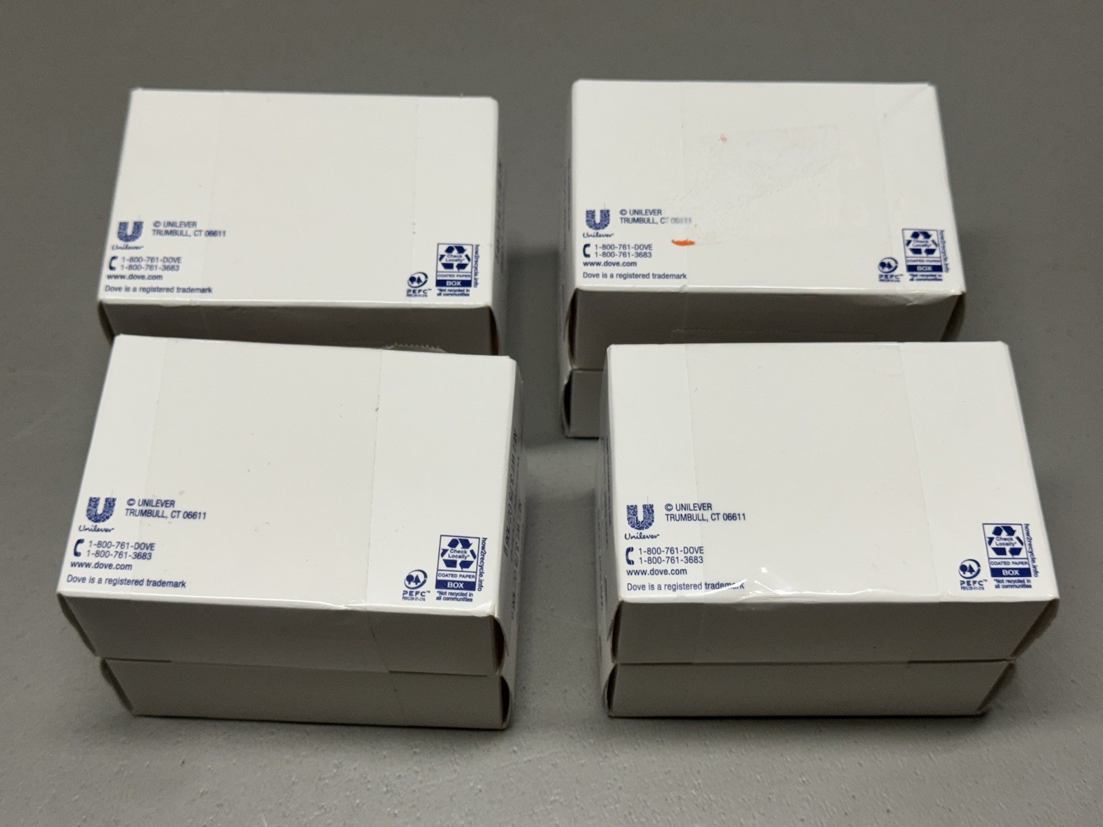 New 8 Bars Dove WINTER CARE Beauty Bar Soap 3.75 oz Each
