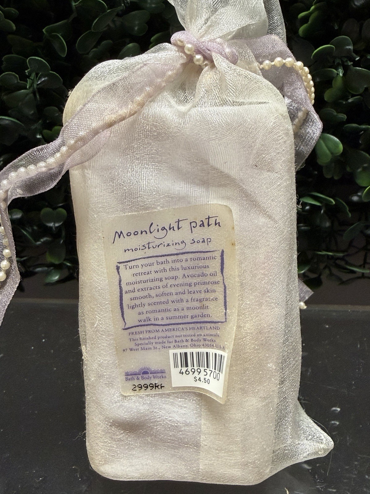 Bath Body Works Joyful Garden Moonlight Path Moisturizing Soap Sealed 4.5 Oz
