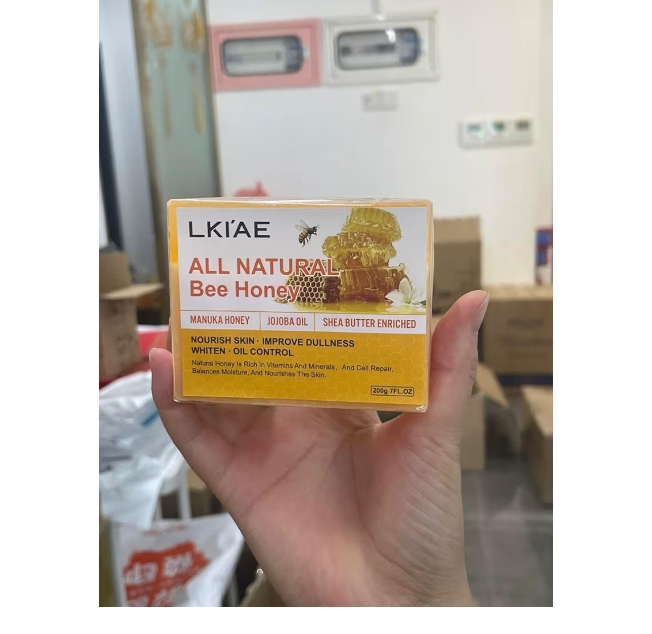 LKI’AE ALL NATURAL HONEY Soap