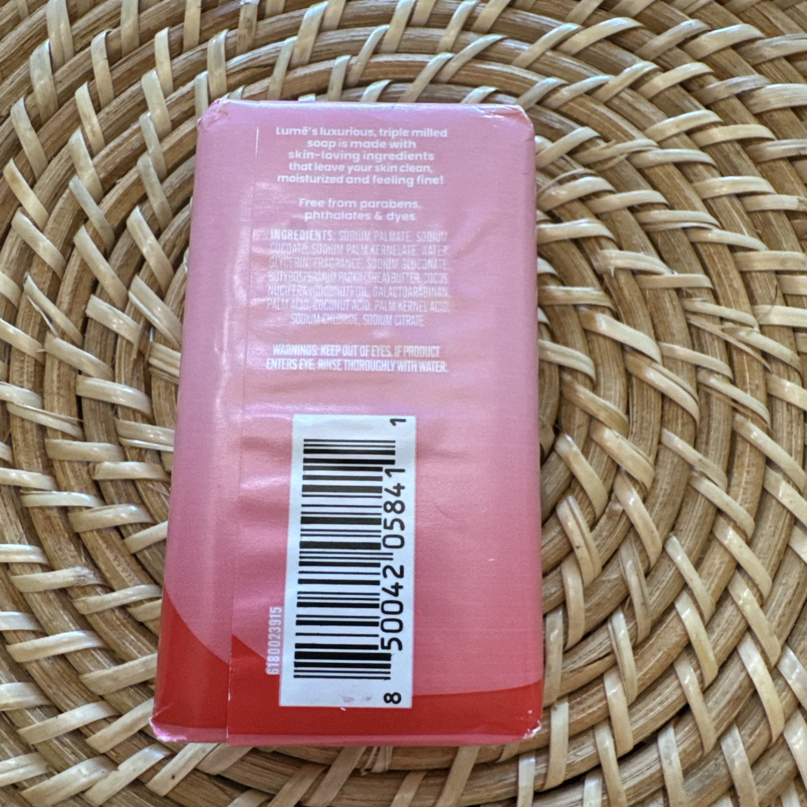 Lume Triple Milled Soap Rich Moisture & Gentle Cleansing – Paraben Free 5oz
