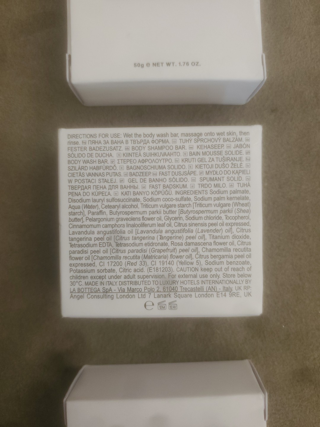 Lot of 3 Travel Size Grown Alchemist Soap