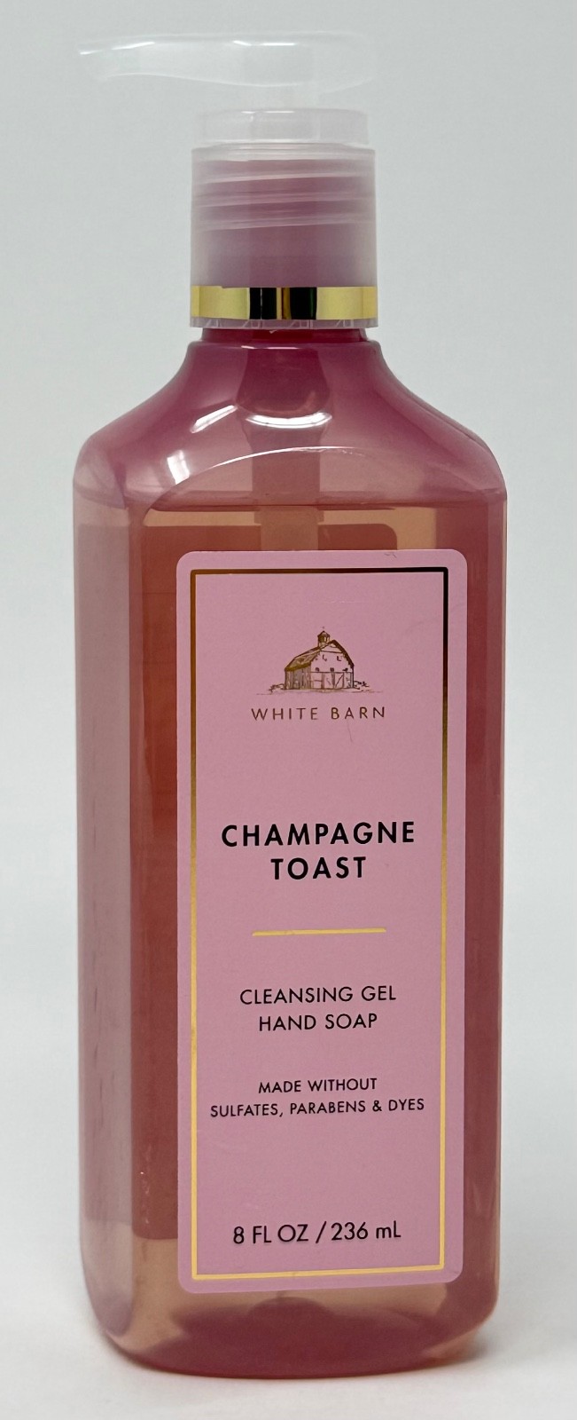 1 NEW BATH & BODY WORKS CHAMPAGNE TOAST CLEANSING GEL HAND SOAP WASH PUMP 8 OZ