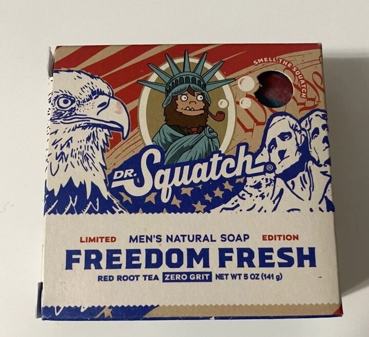 DR. Squatch Freedom Fresh Bar Soap – 5oz