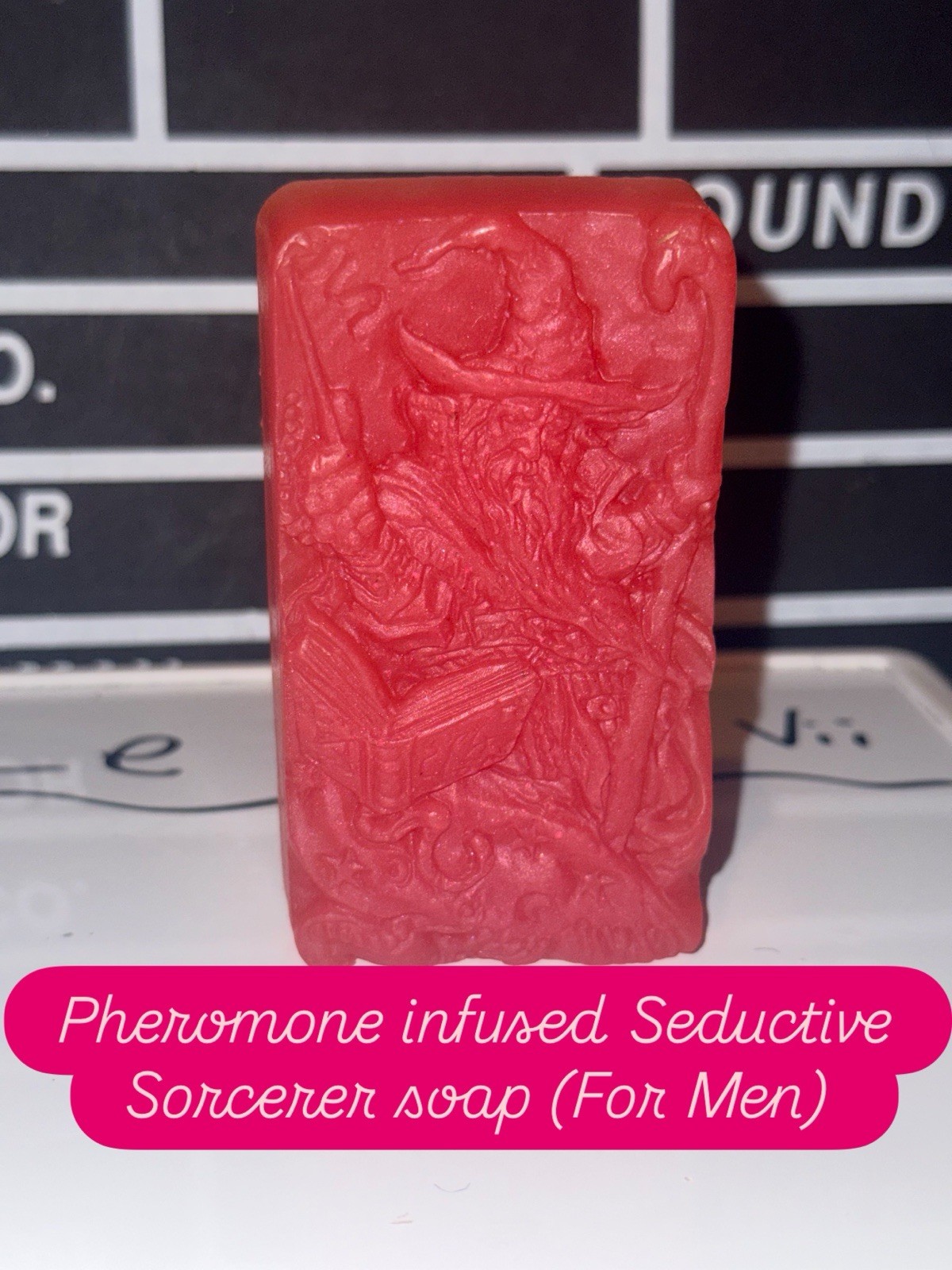 Pheromone Infused Soap For Men Vanilla Scented (Seductive Sorcerer Soap) 1pc