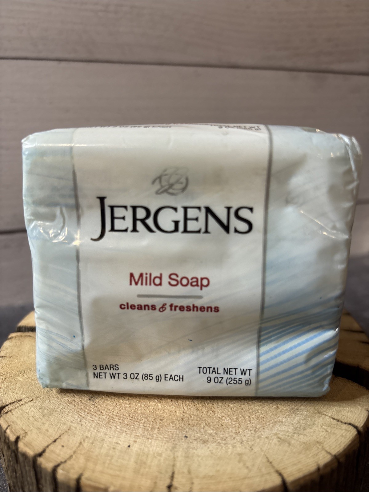 Jergens Mild Soap Tallowate- 3 Bars – 3oz Each (9oz total) Tallow NEW
