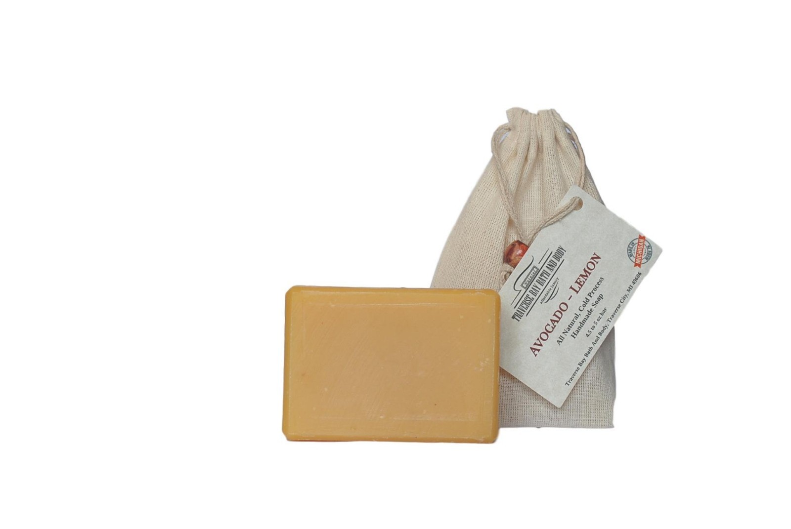 Avocado Lemon all natural soap, handmade soap, cold process soap, vegan soap