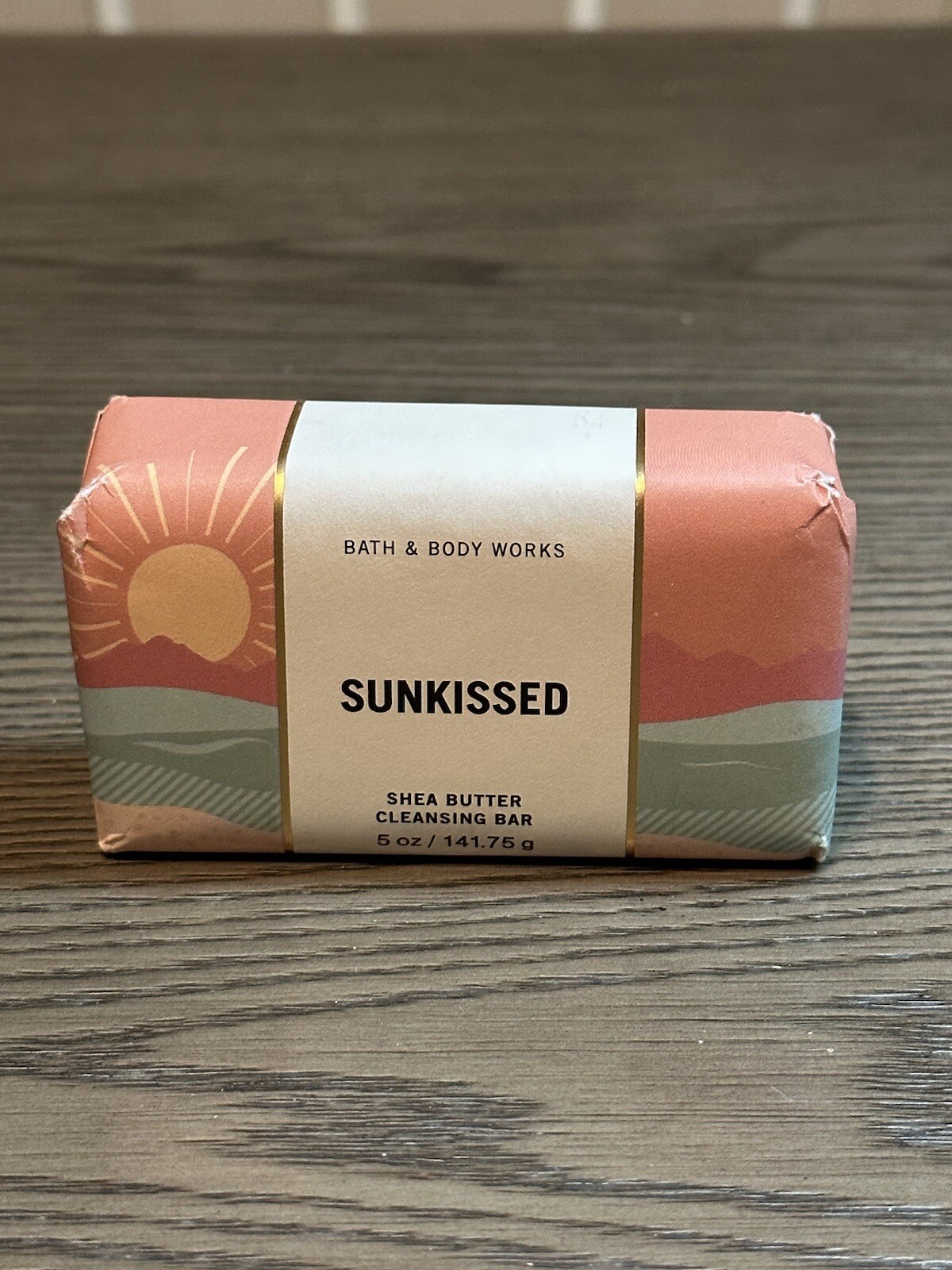 Bath & Body Works Sunkissed Shea Butter Cleansing Bar 5oz NEW