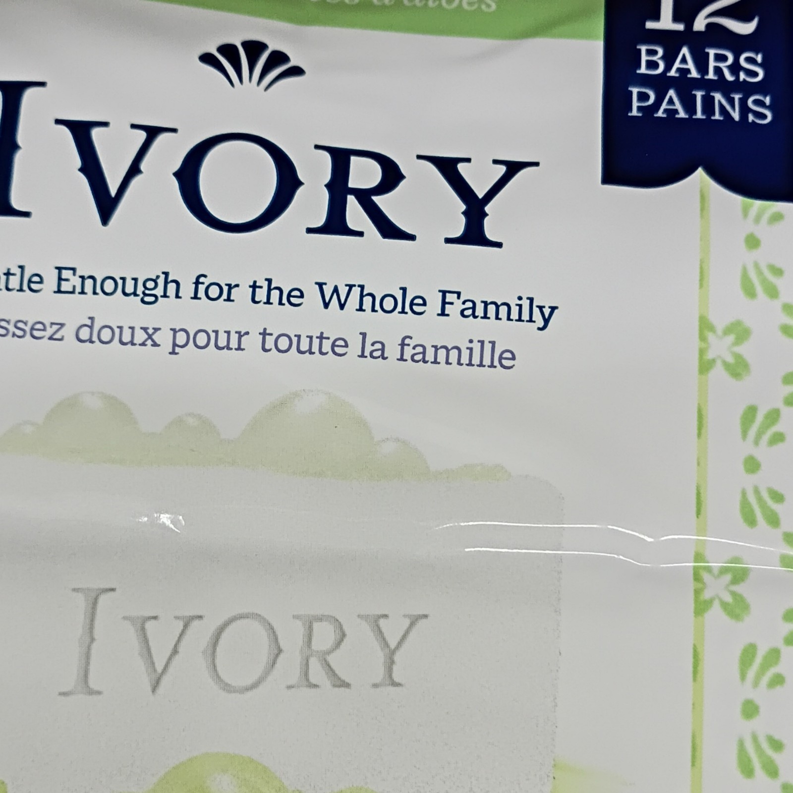 Ivory Aloe Scent Body Bar Soap, Soothing Notes of Aloe, 12 Bars Multipack
