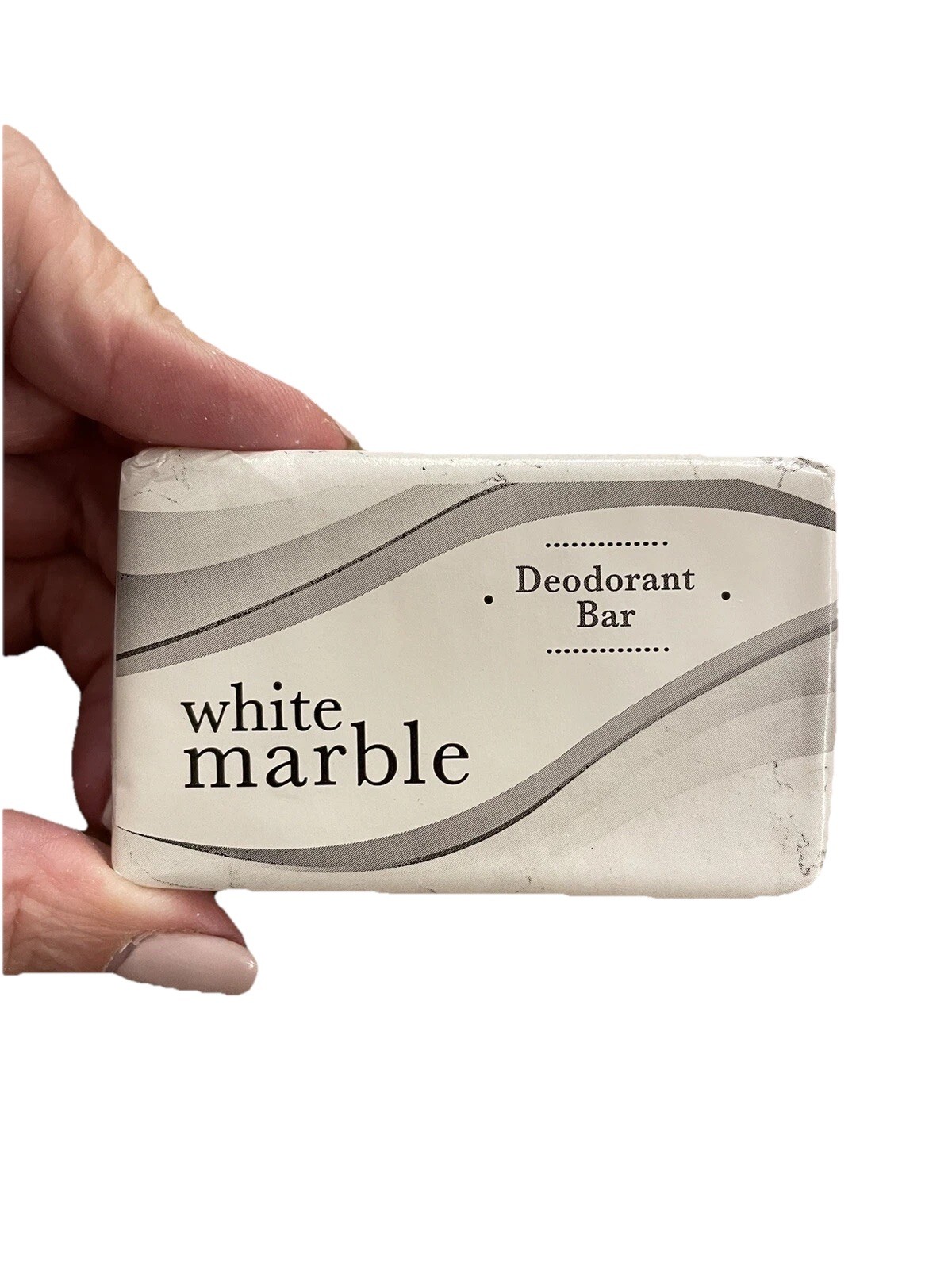 White Marble Deodorant Soap Bar Lot Of 8 Bars See Picture