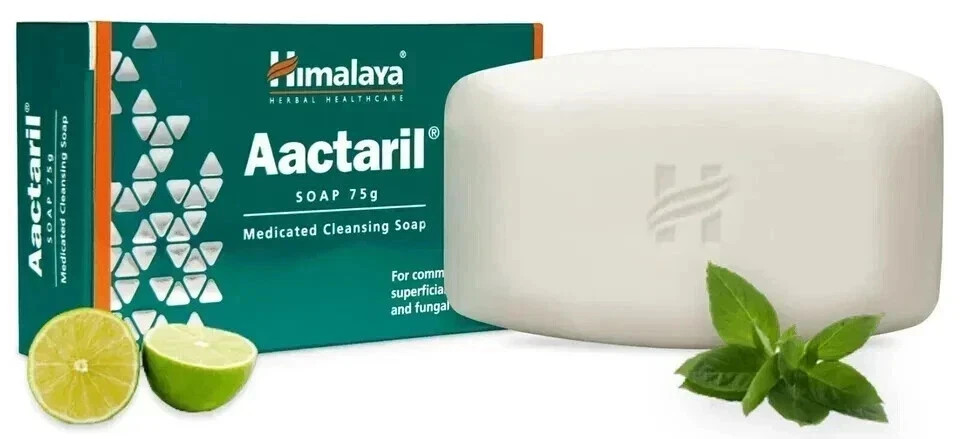 Himalaya Aactaril Soap Herbal Cleansing Care 75g x10 Pack Skin Hygiene