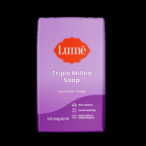 LUME NATURAL SOAP~U PICK FROM 5 SCENTS~FULL SIZE~FACE & BODY SOAPS 5 OZ NIP 30A