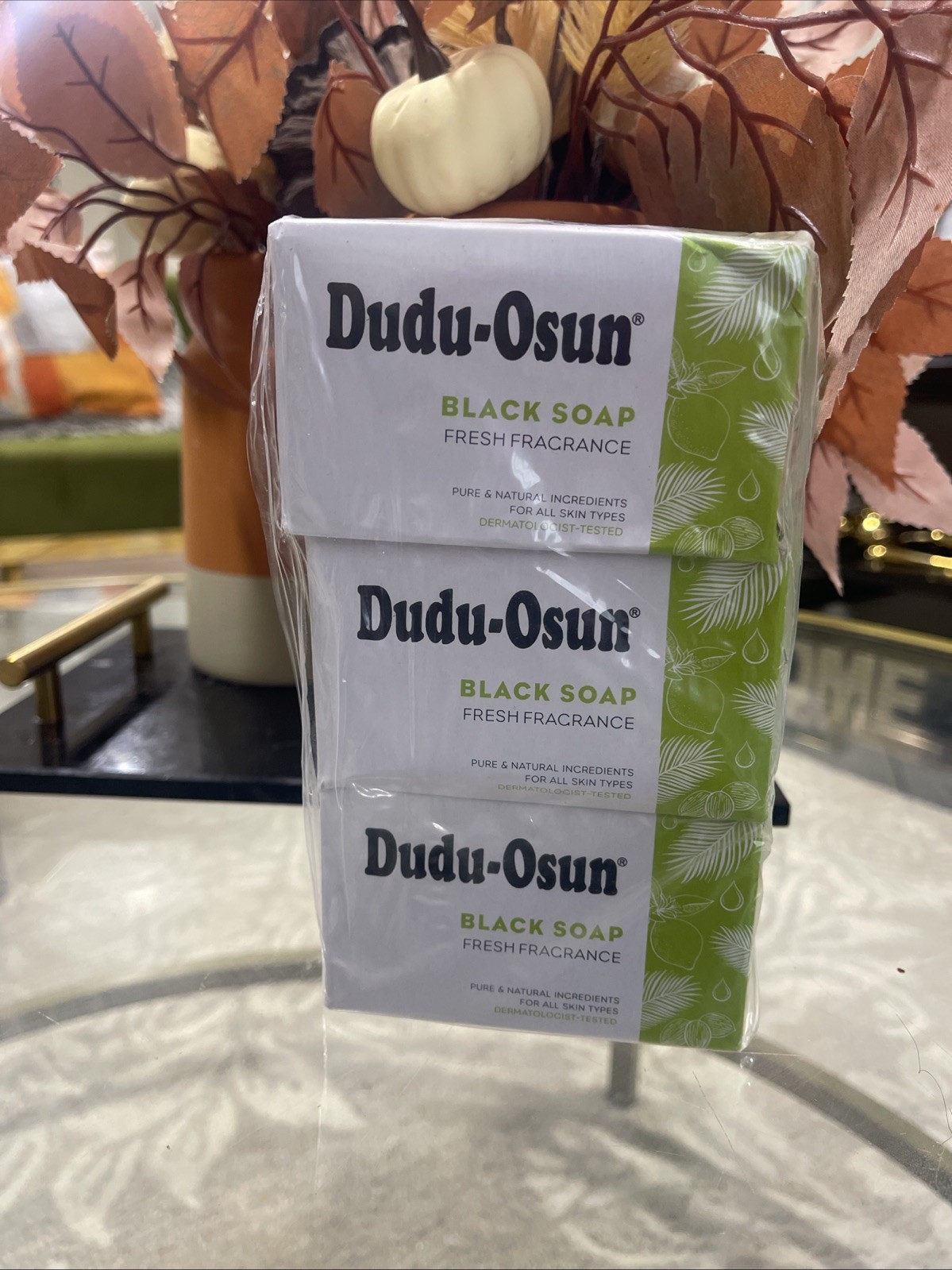 Dudu Osun African Black Soap, 100% Natural Soap( Pack Of 6)