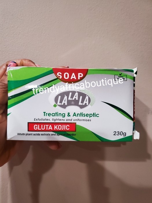 Lalala Lightening Antiseptic Soap. 230g X 1👌exfoliating With Apricot Powder