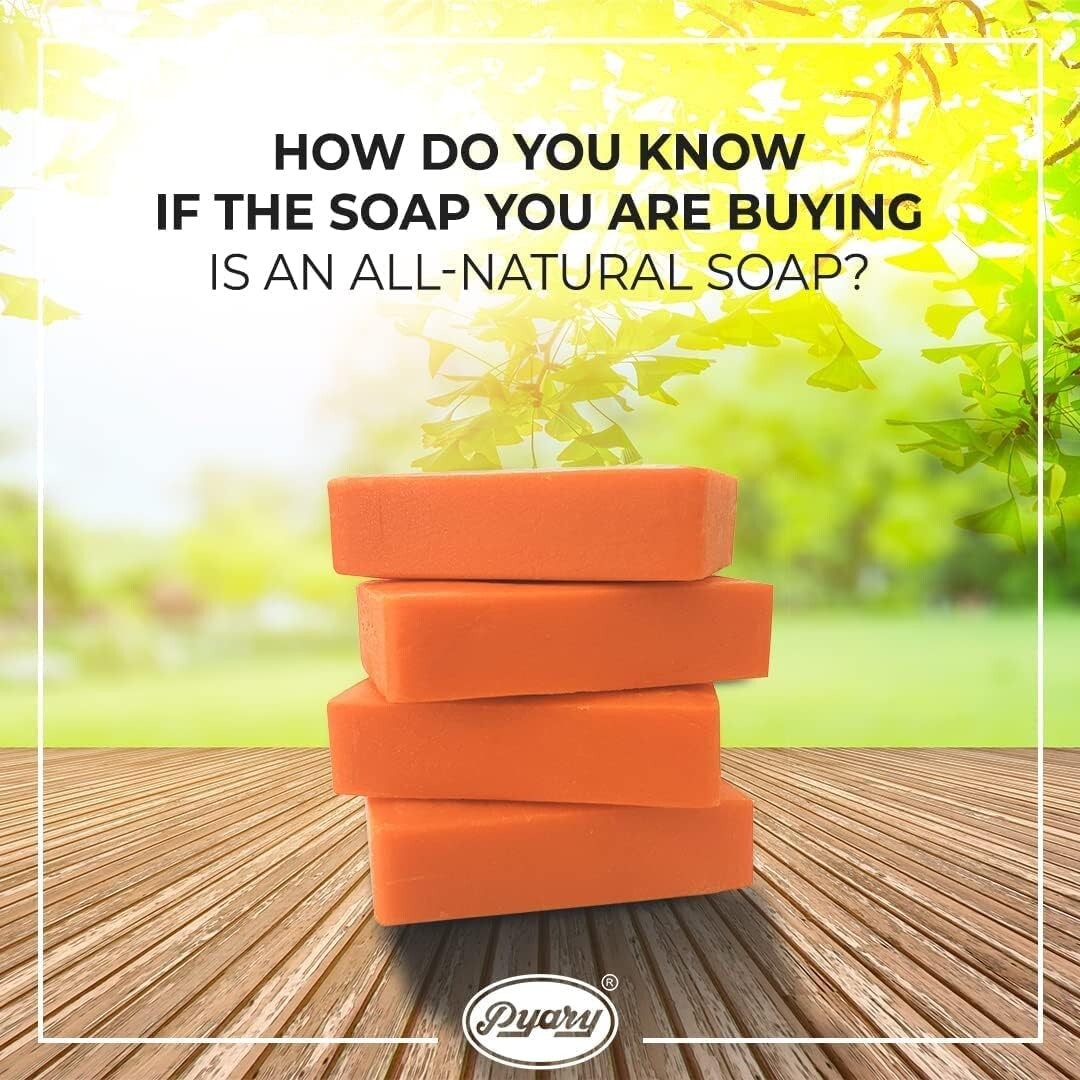 12 pcs Pyary ayurvedic turmeric soap 75 gm natural vegetable source صابون الكركم