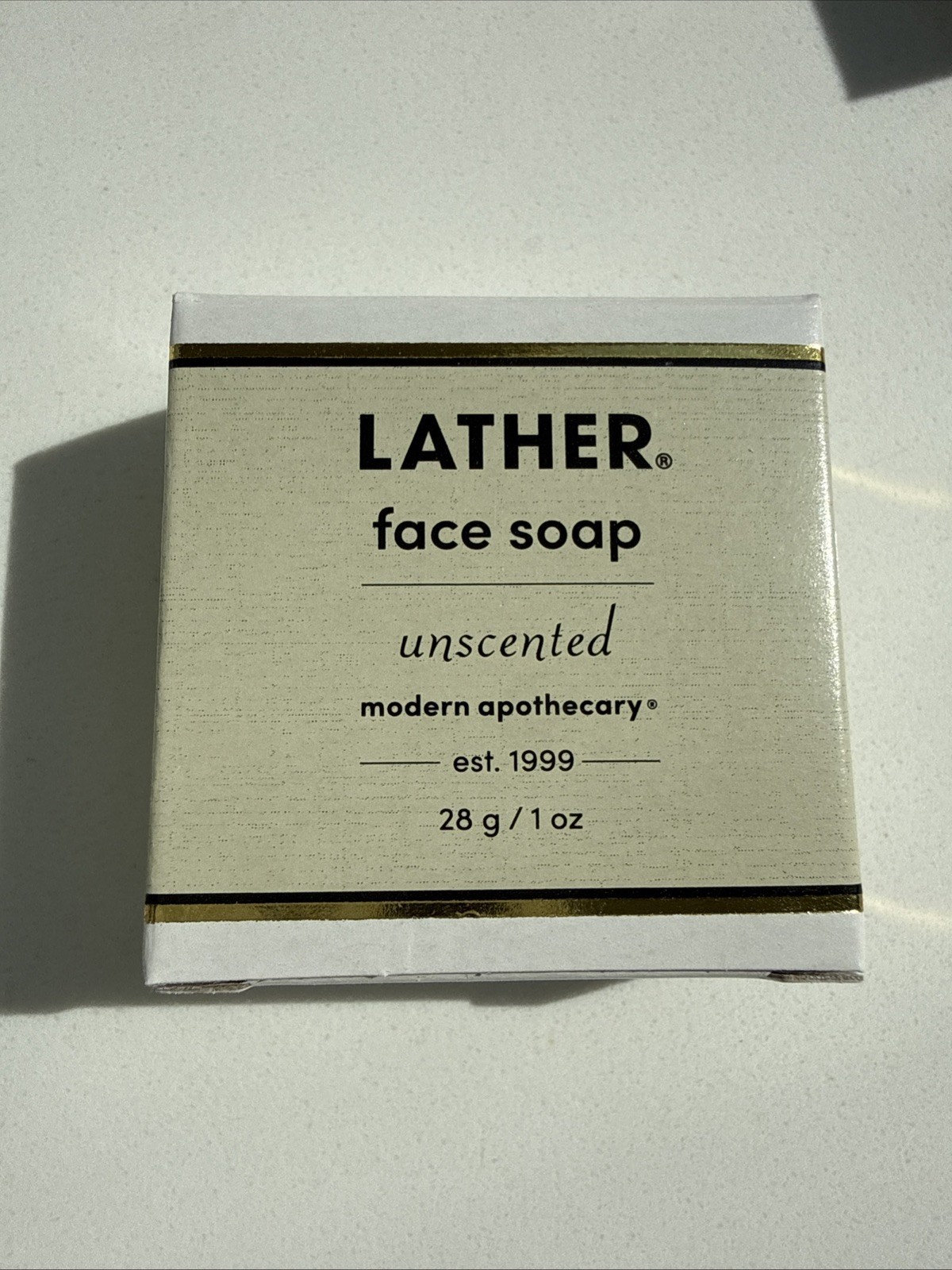 Lather Gentle Face Soap, 28g/1.0oz Pack of 12, Individually Boxed