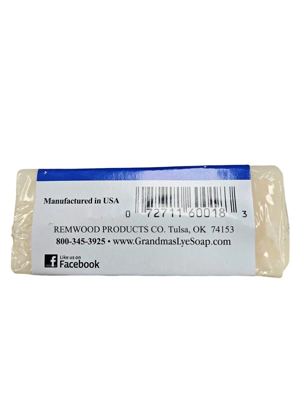 6 Pack Grandma’s Lye Soap Pure & Natural 6oz ( 170 g ) Each Fast Shipping