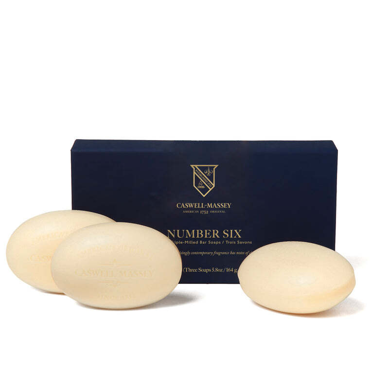 Caswell Massey Heritage Number Six 3 Bar Soap Set