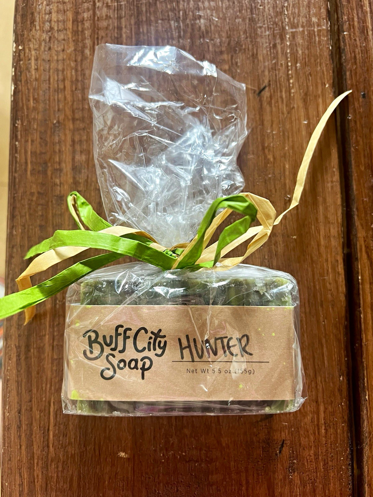 Buff City Soap Hunter Scent Body Bar Soap 5.5 oz Paraben/Phthalate-Free