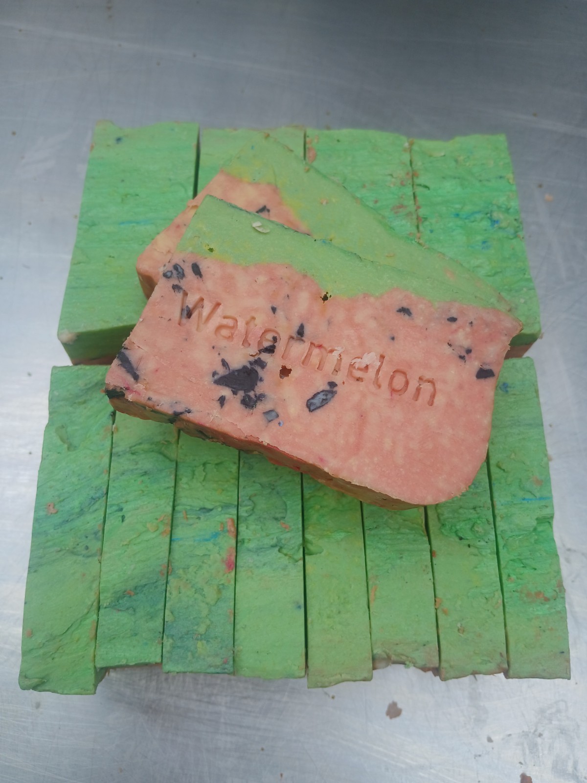 WATERMELON GOAT MILK SOAP HAPPY GOAT CREAMERY FREE SHIPPING BEST