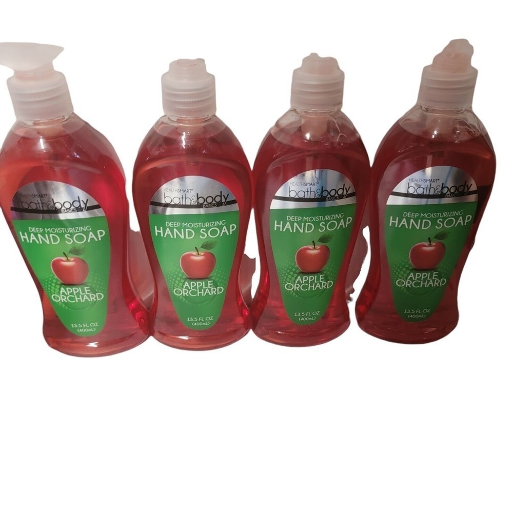 DEEP MOISTURIZING HAND SOAP 13.5 FL OZ X 4 Apple Orchard