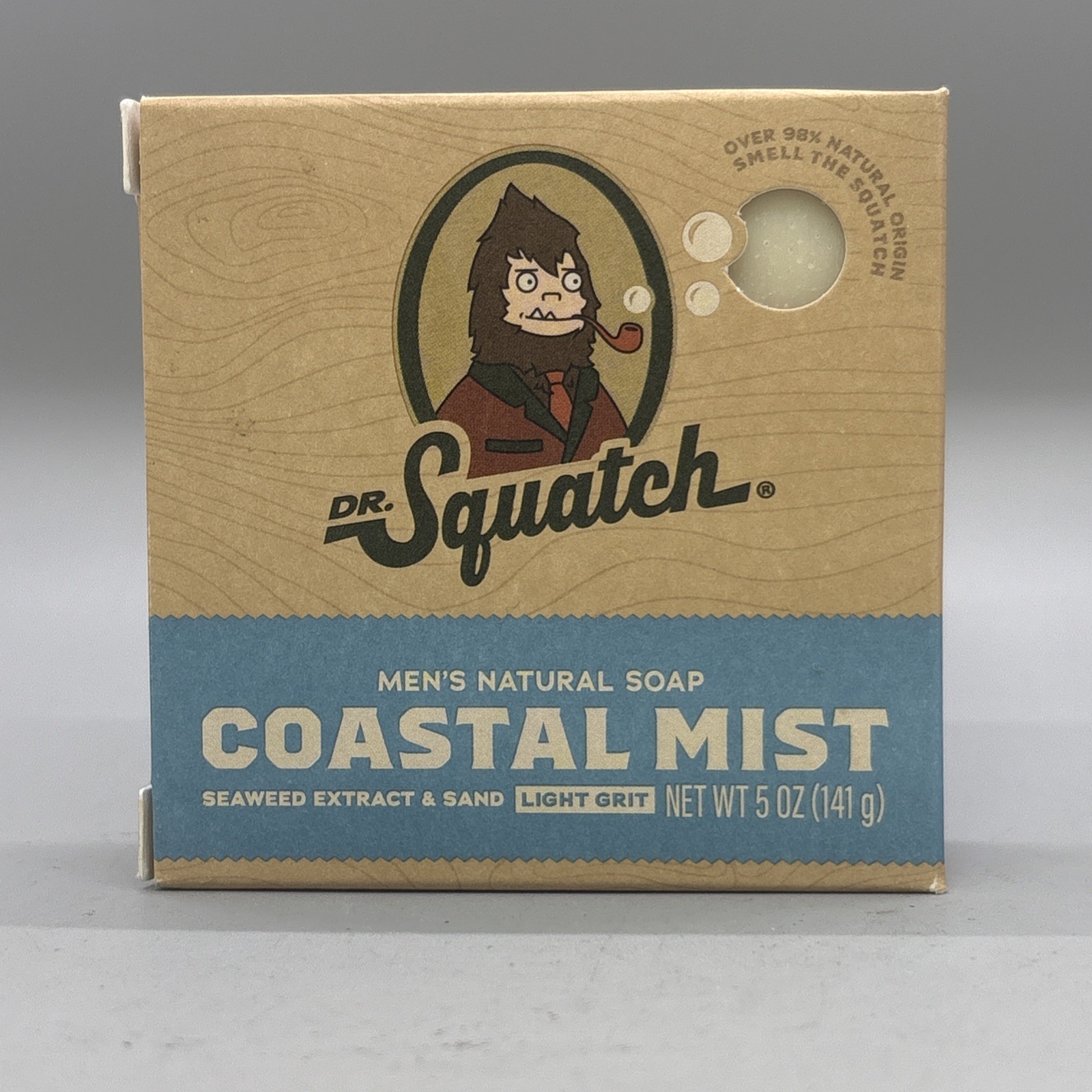 {C23} Dr. Squatch Coastal Mist Natural Bar Soap Men’s Body Wash