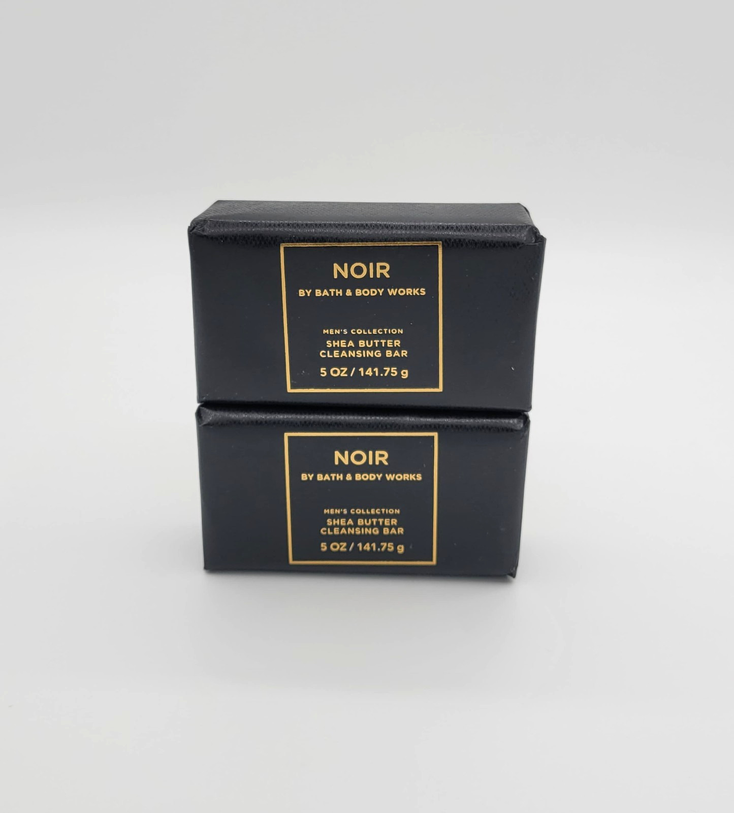 Bath & Body Works Noir Men’s Collection Cleansing Bar Soap New Set of 2