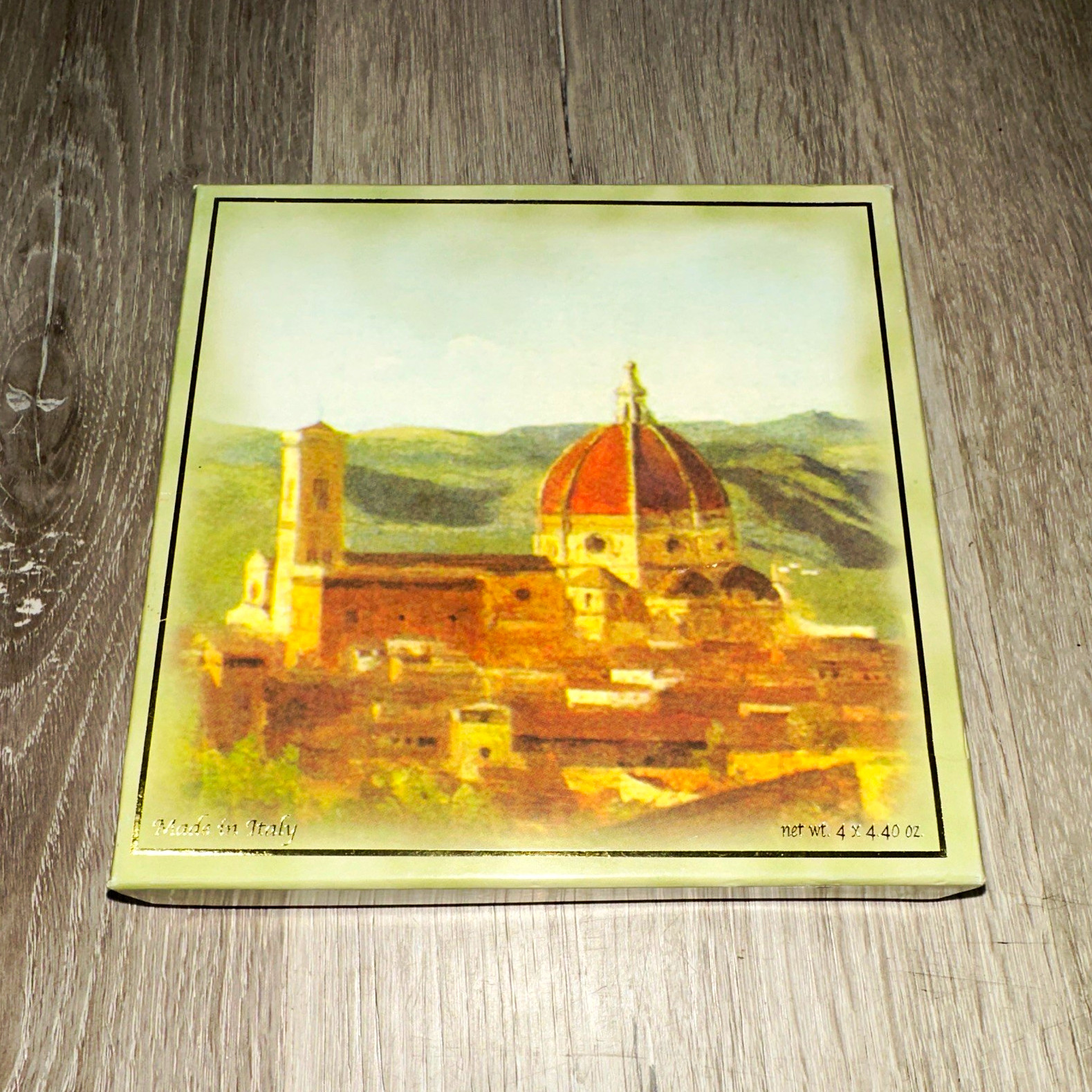 Saponificio Artigianale Fiorentino Florentia Soap 4×4.40oz Disc, Fleur