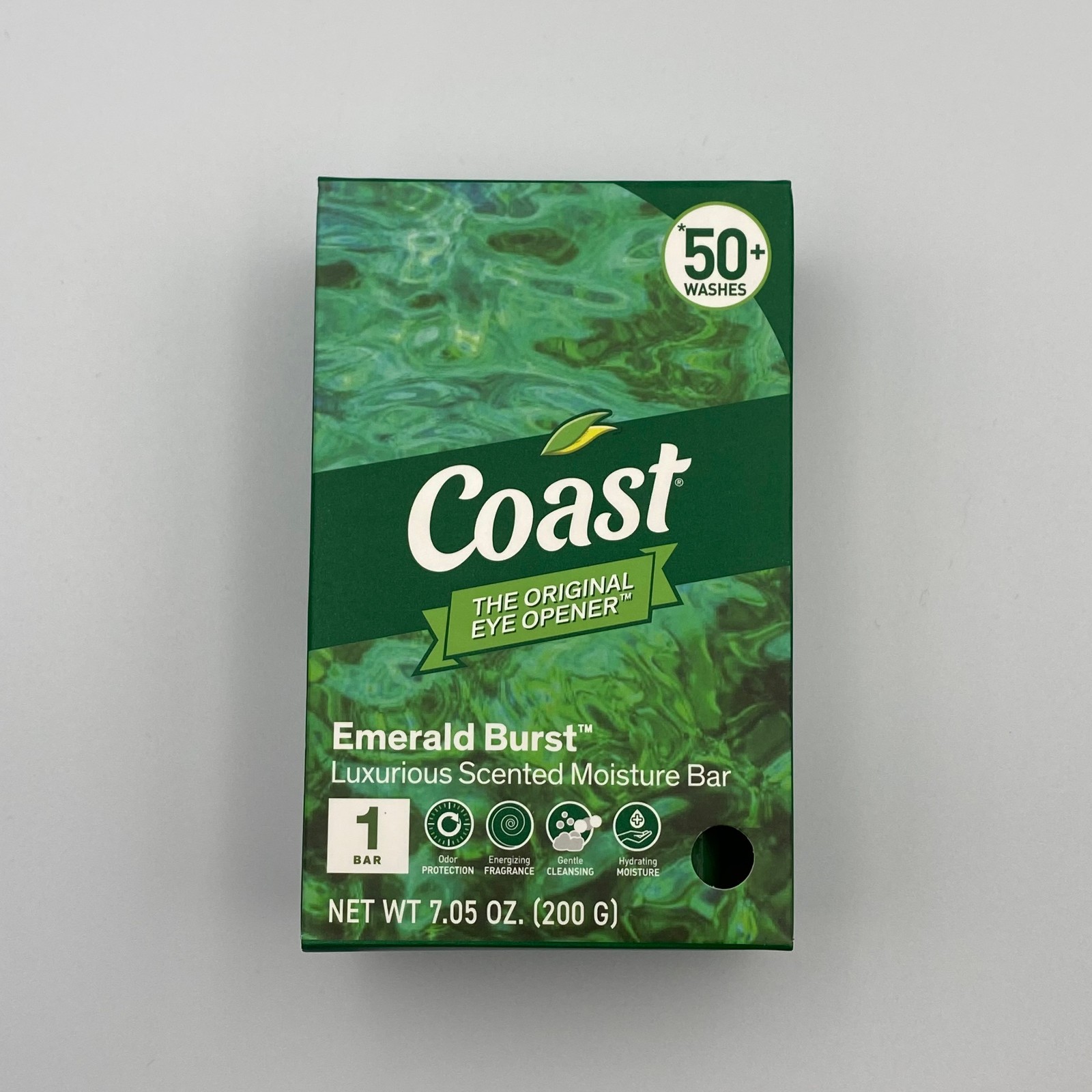 Coast Bar Soap Moisturizing Luxurious Emerald Burst Each Bar 7.05oz Jumbo 5 Pack