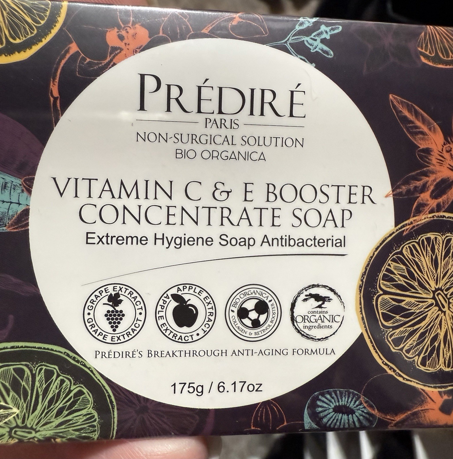 Predire Vitamin C & E Booster Concentrate Soap Extreme Hygiene Anti-Bacterial