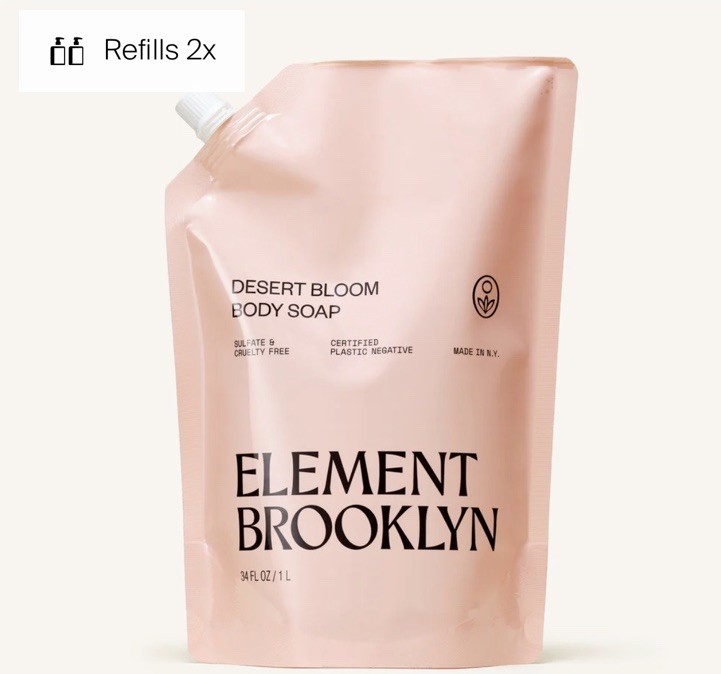 Element Brooklyn Desert Bloom Body Soap Aesop Geranium Leaf Made In USA