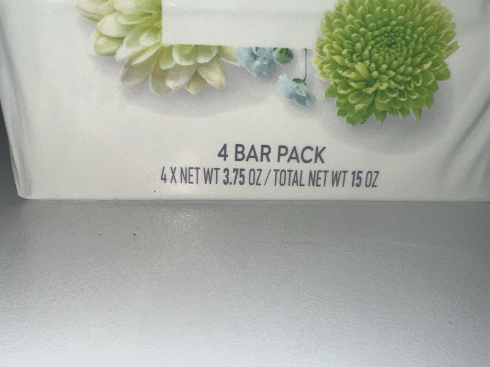 DOVE–8 BARS GARDEN TEA PARTY English Pear Blossom LTD ED- EACH 3.75oz Bar Soap