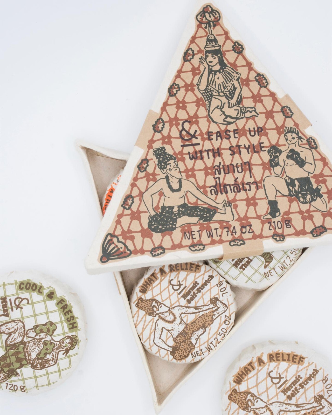 Cosmos & Harmony Ease Up with Style Soap Collection 70g. x3 (210g.)