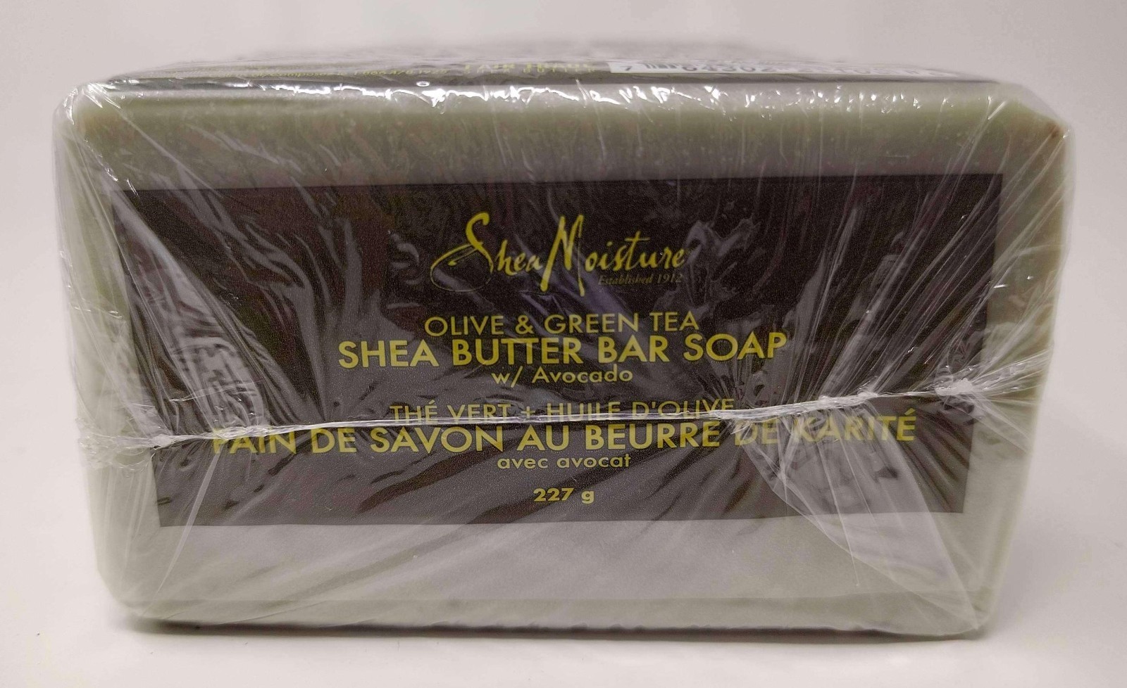 4 Shea Moisture Olive & Green Tea Shea Butter Bar Soap Avocado Aging Skin 8 oz