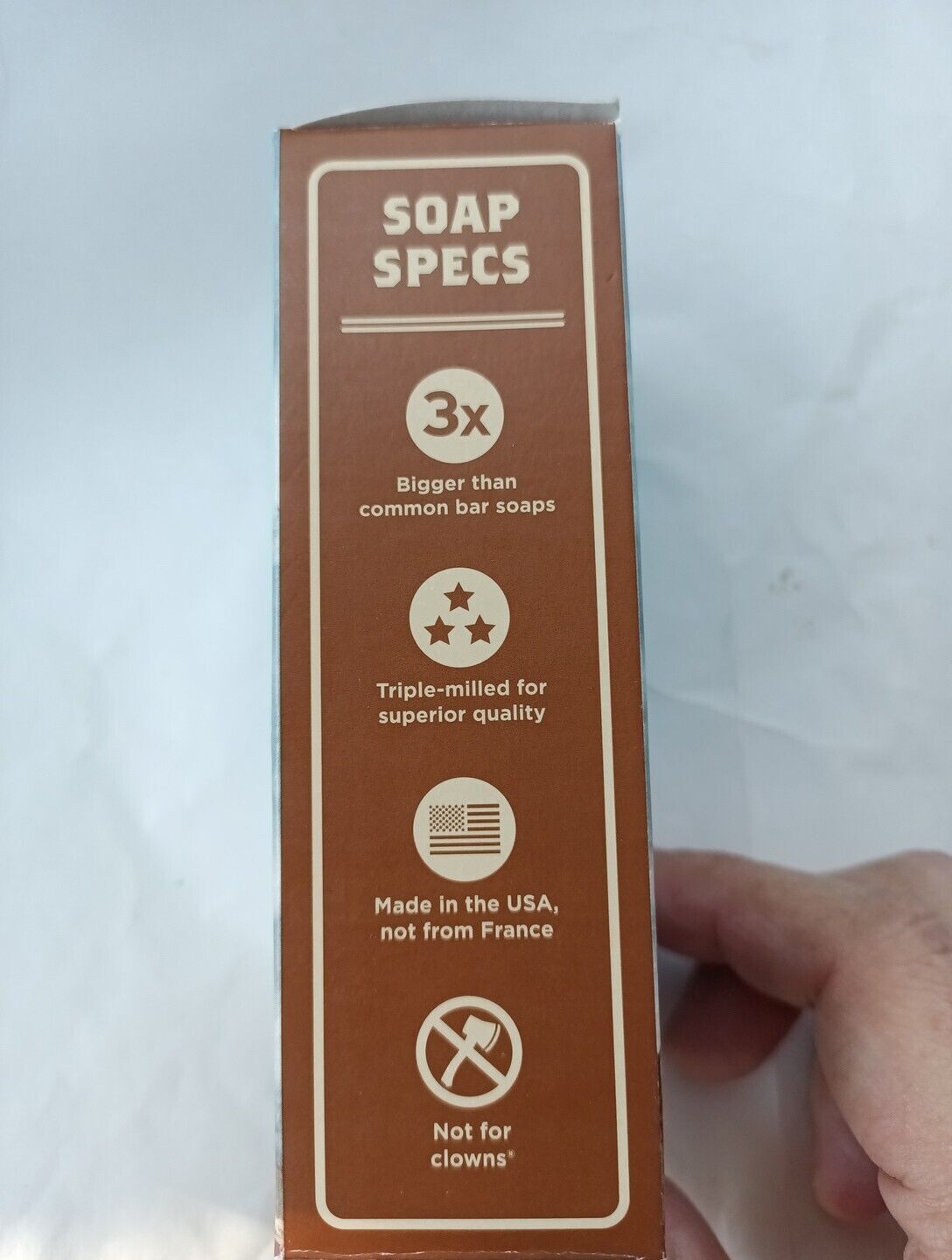 Duke Cannon Big Ass Brick Of Soap Leaf & Leather 10 oz – New