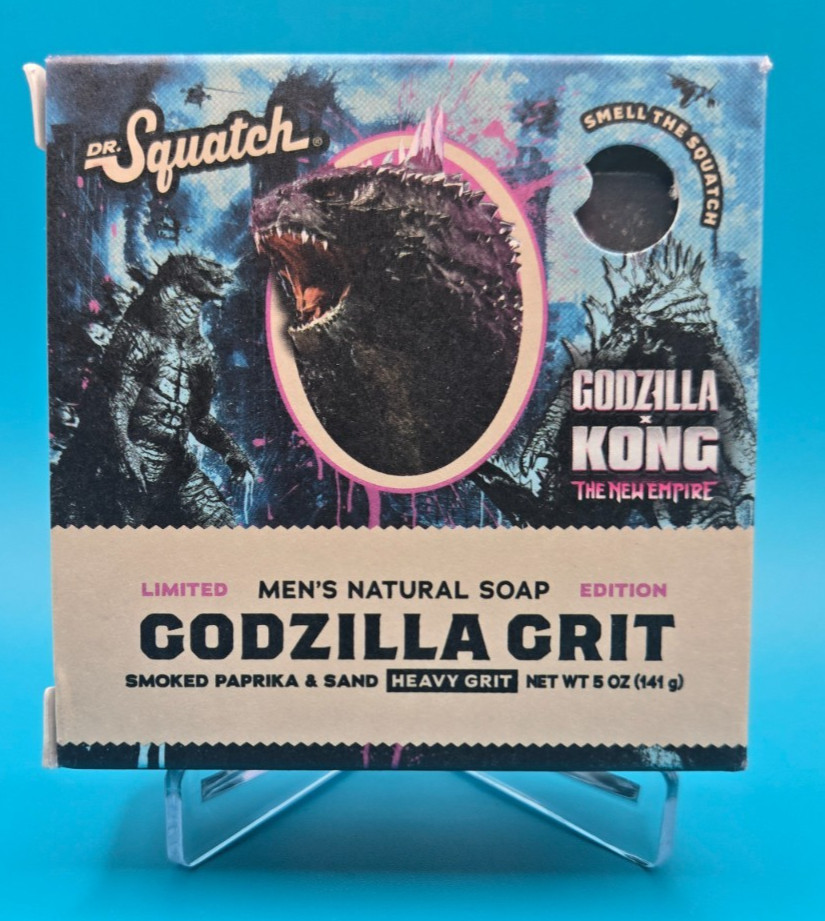 Dr. Squatch Godzilla Grit L.E. 5oz soap
