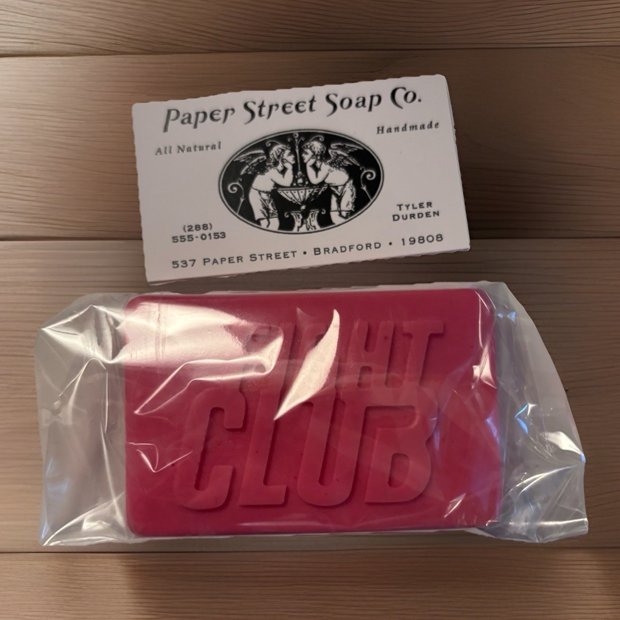 FIGHT CLUB SOAP BAR Official • V/GF / – Hand Made. Top Quality Iconic Symbol