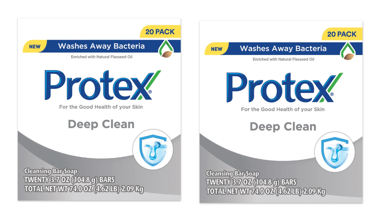New 40 BARS PROTEX DEEP CLEANING Antibacterial Soap Jabon Protex Avena FAMILY