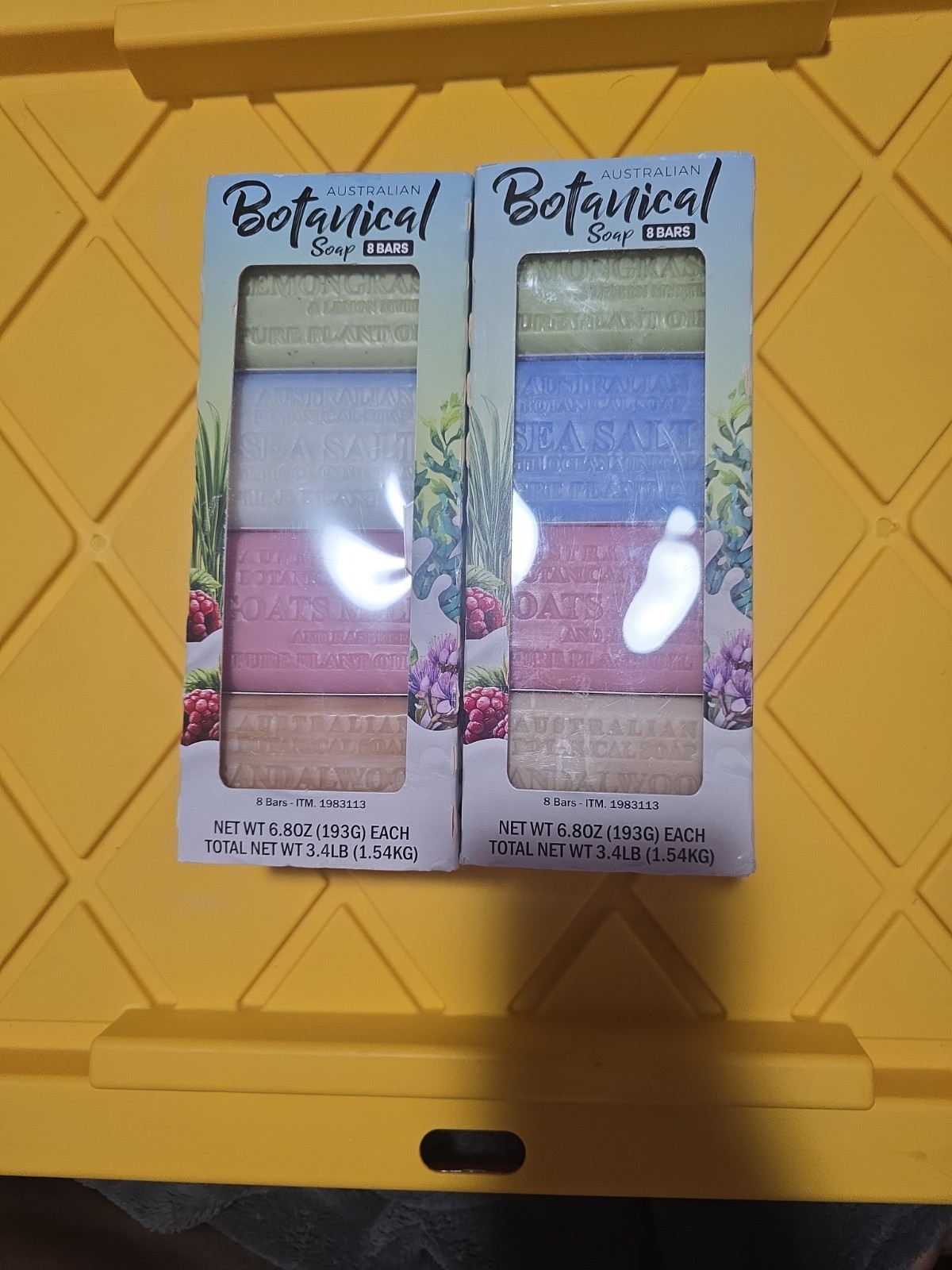 Australian Botanical Soap Bars Variety Pack 16 Bars Open Box