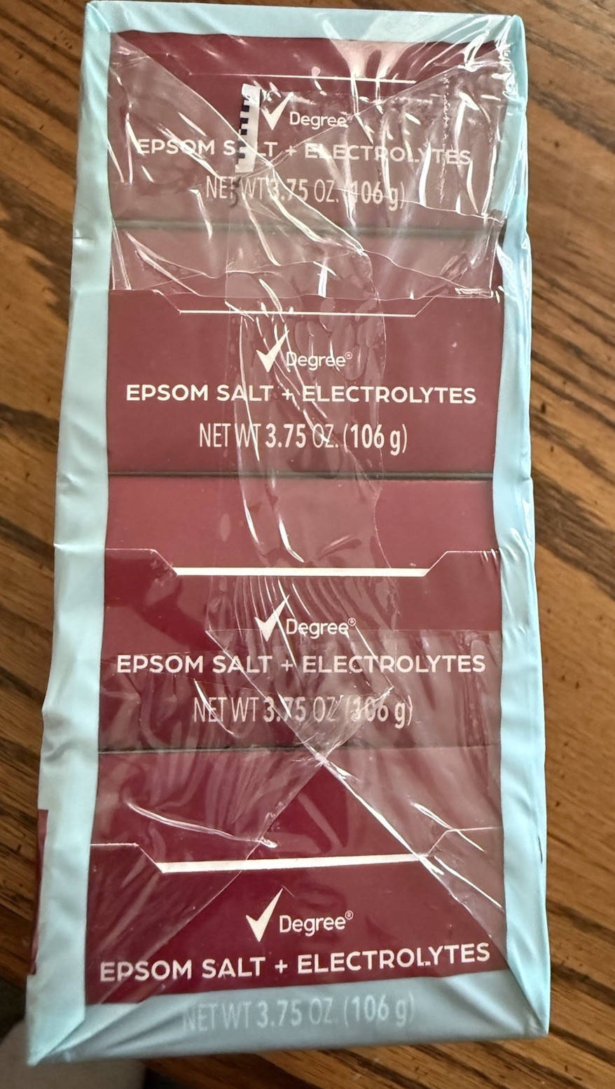 Degree Maximum Recovery Massage Bar Soap Tart Cherry. Epsom Salt & Electrolytes.