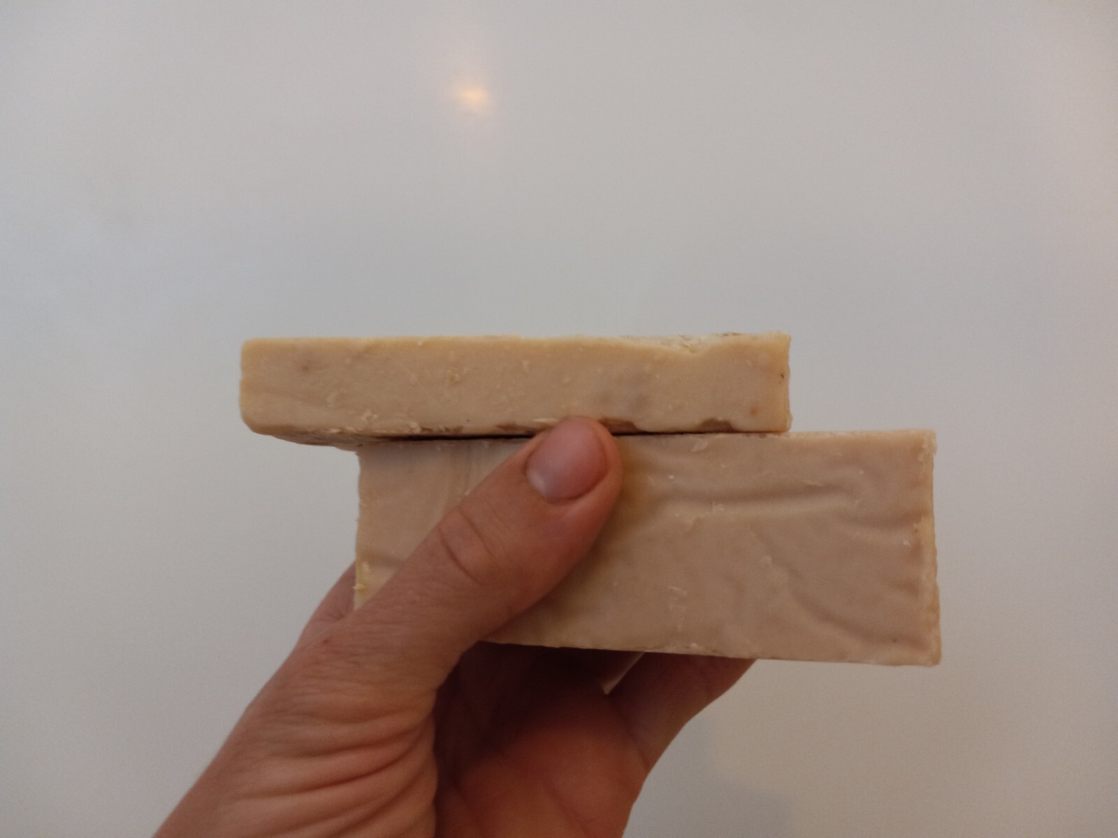 BIG BARS 6 OUNCES GOAT MILK SOAP CHEAP HAPPY GOAT DOUBLE THICK FREE SHIPPING