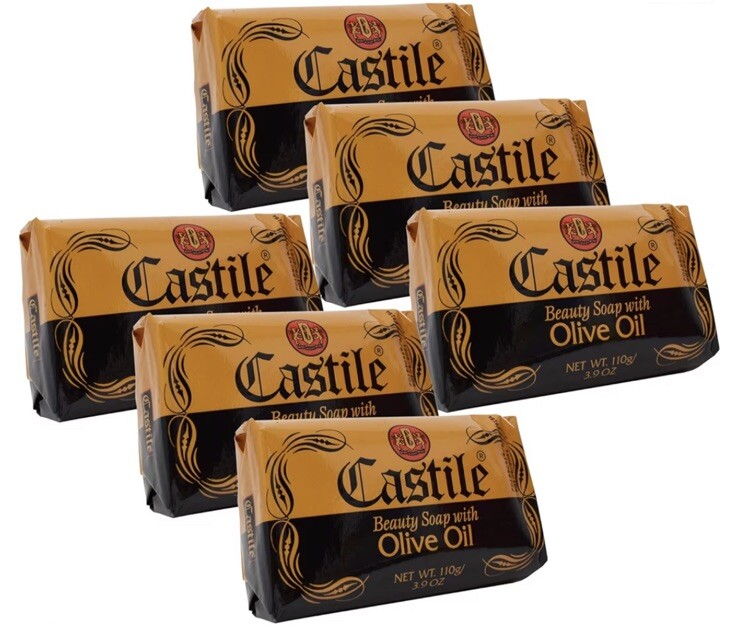 Castile Beauty Soap with Olive Oil – 3.9 oz (12 Pack)