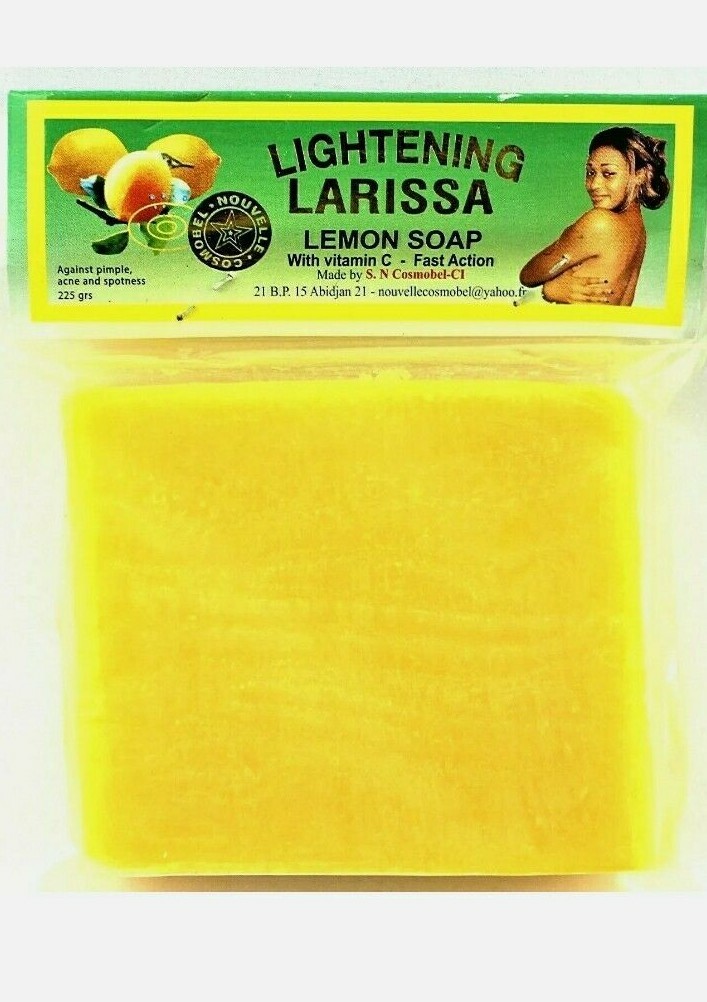 NEW larissa LEMON Beauty Soap Vitamin C, 225g, Nona ALL SKIN ~ FAST SHIPPING