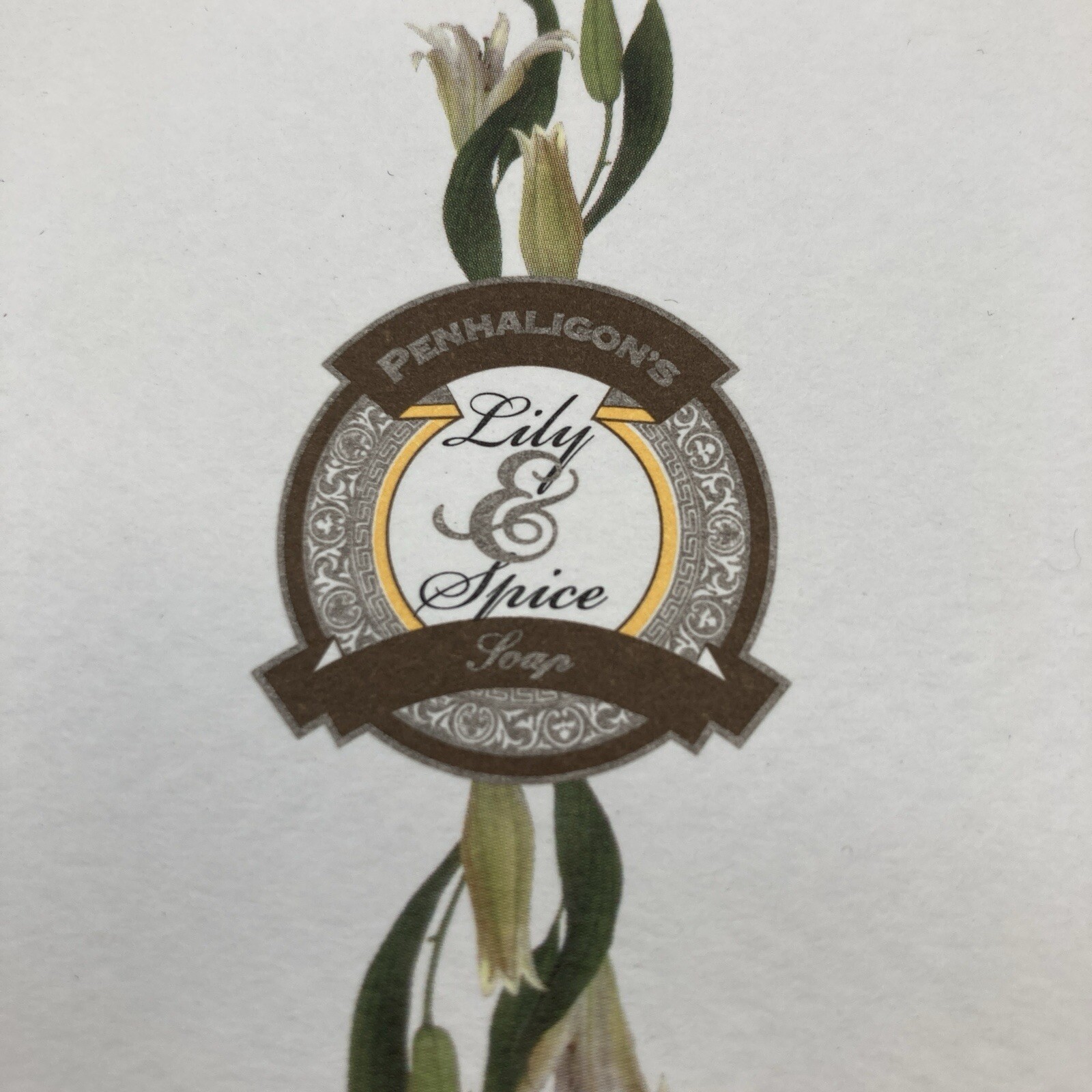 DISCONTINUED SCENT – Penhaligon’s Lily And Spice Soap Box Set – Three 100g Bars