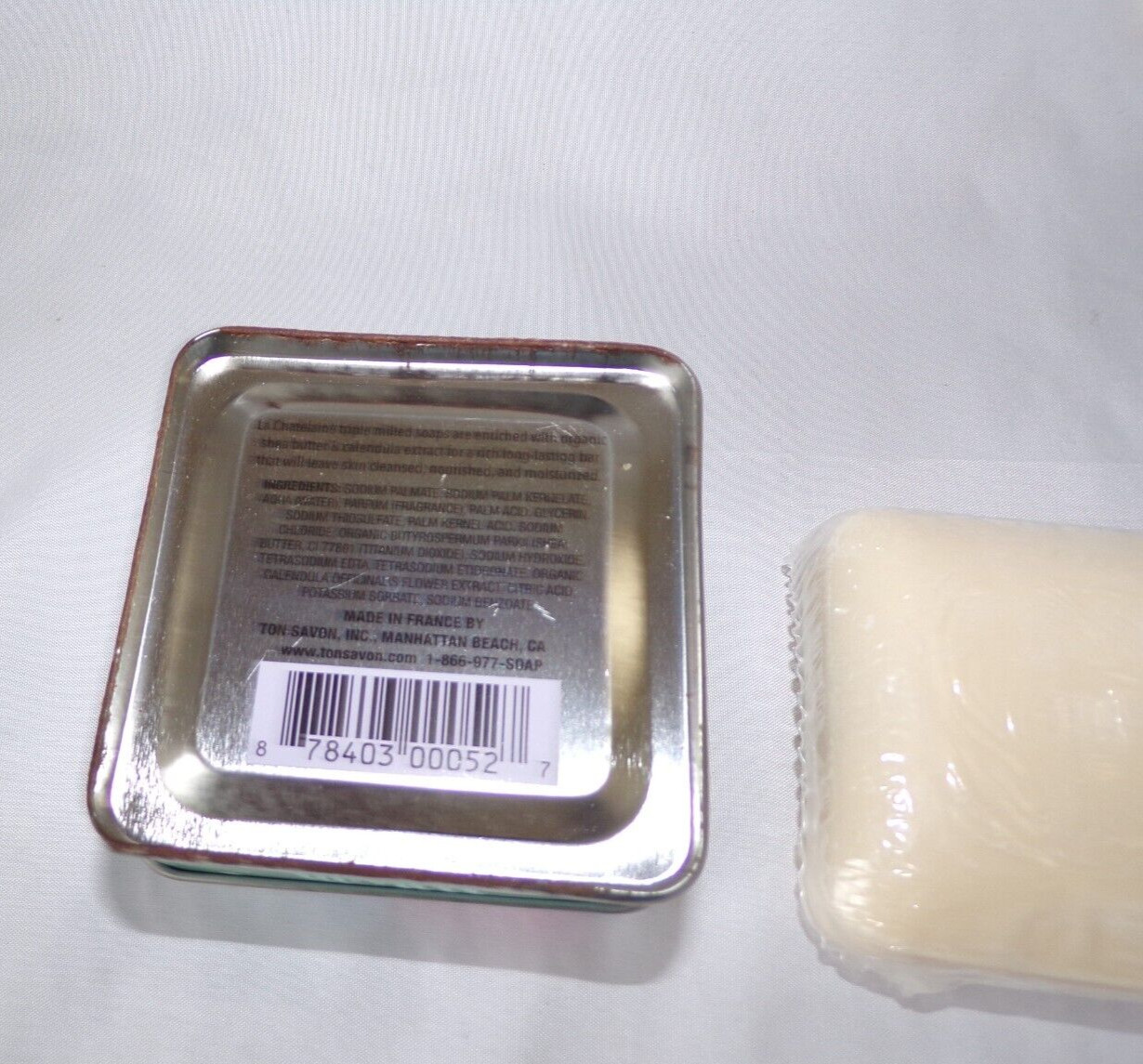 NEW La Chatelaine Karite Soap Shea & Calendula from France ~ Sealed 3.2 oz Bar