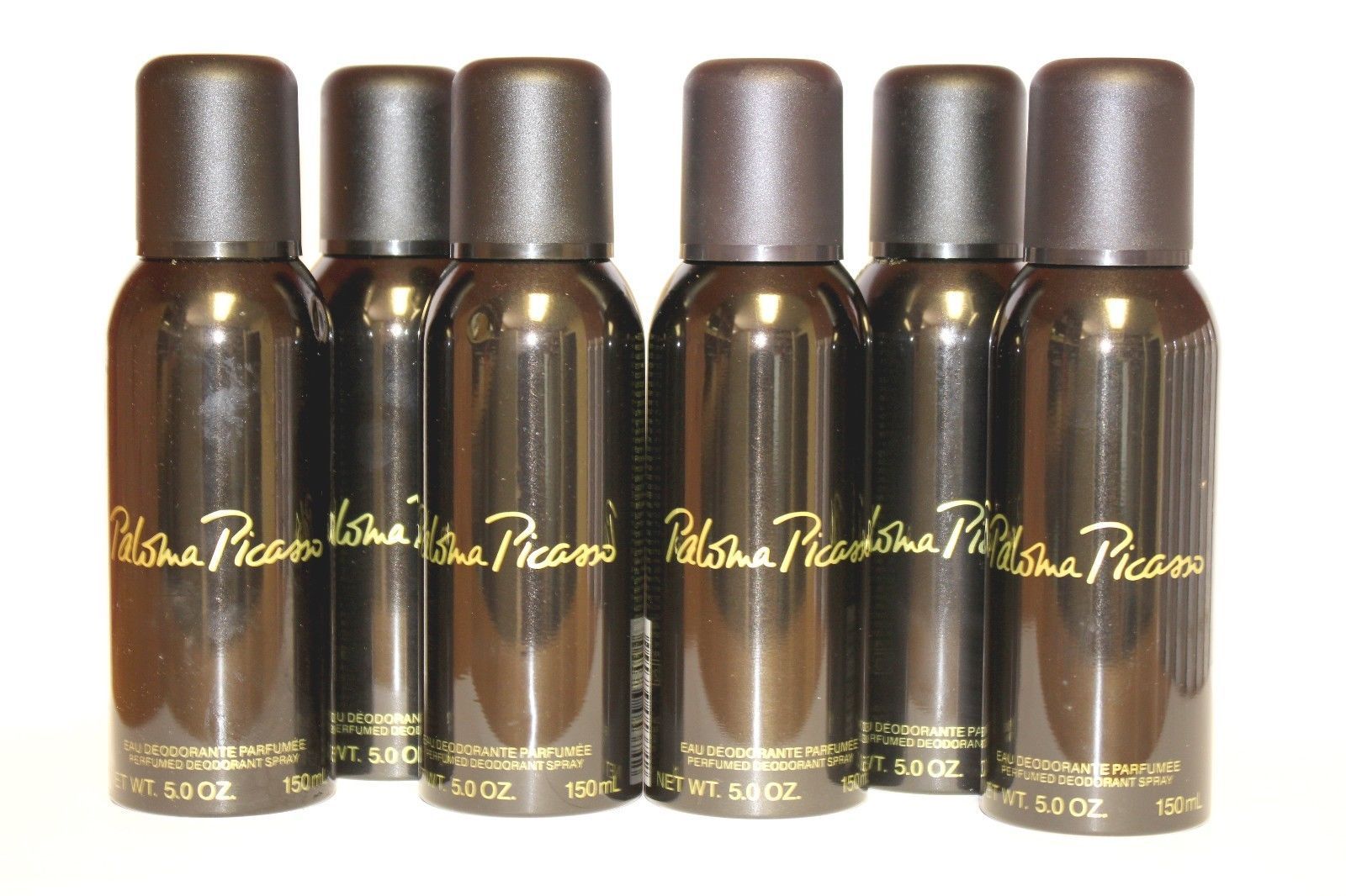 6 Pcs of Paloma Picasso Deodorant Spray for Woman 5.0 oz/150 ml New