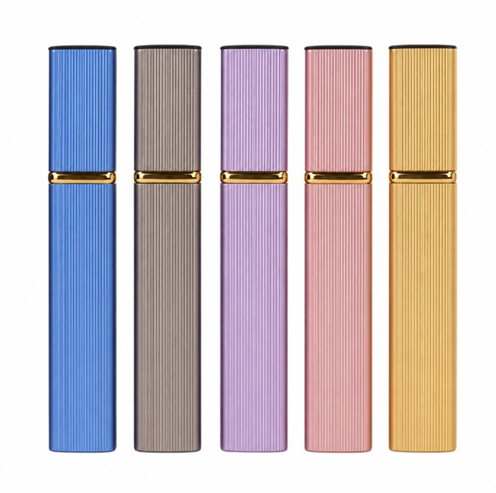 5-Pack 12ml Refillable Perfume Atomizer Travel Spray Bottle Mini Cologne Sprayer