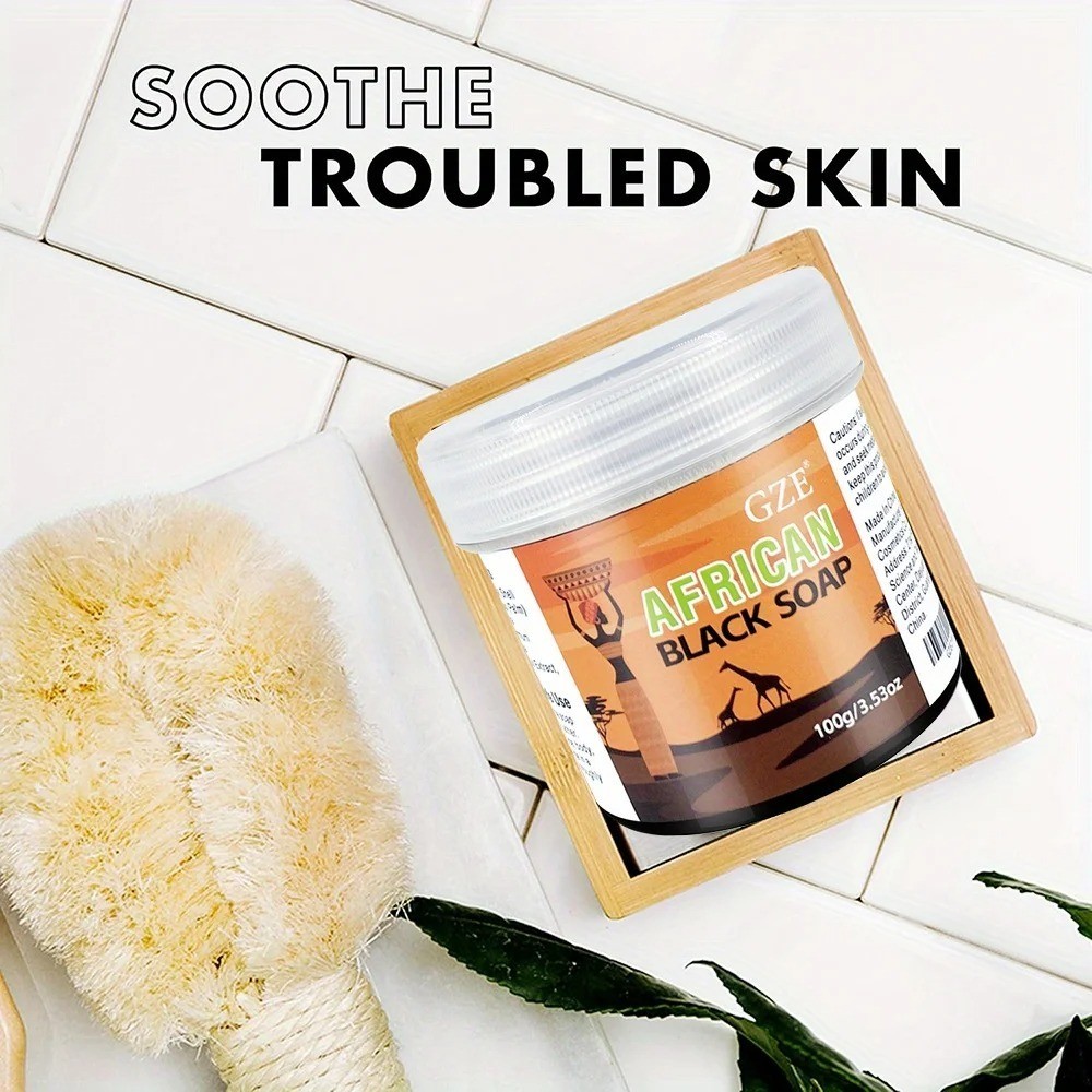 African Black Soap PREMIUM QUALITY Organic Unrefined 100% Pure Natural Ingredien